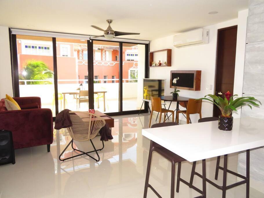Elegant Apartment Well Located In The Hotel Zone Of Cancún Exterior foto